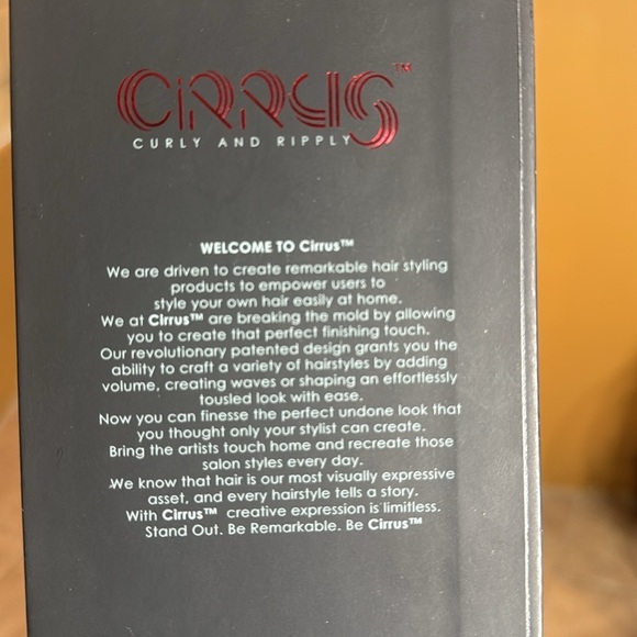 NIB Cirrus Wave Styler - No Heat or Electricity Hair Styling Tool - Picture 8 of 9